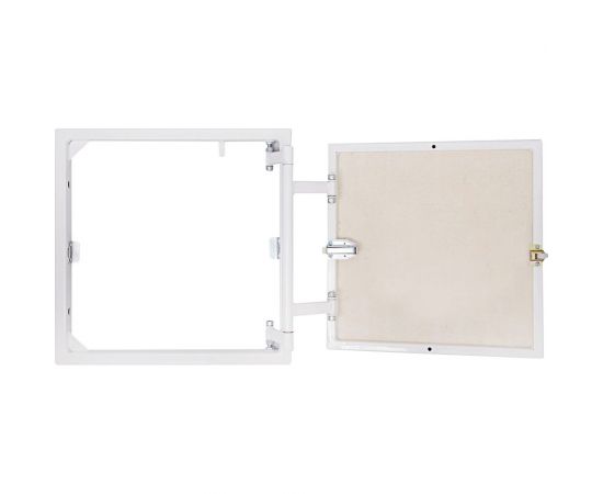 Стальной регулируемый люк под плитку PROMLYUK ДЕЛЬТА 30х30 73300300 – изображение 2