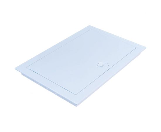 Ревизионная люк-дверца ERA Л2030Р218x318, с фланцем, 196x296, с ручкой АБС 88-1048 – изображение 3