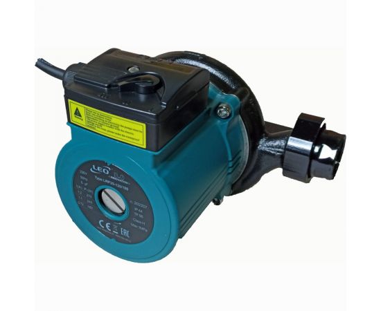 Циркуляционный насос LEO LRP 25-120/180, 160/245/270 Вт, 220В, Q 22,5/38/67 лмин, Hmax 6,3/10/11,5 m 963 – изображение 3