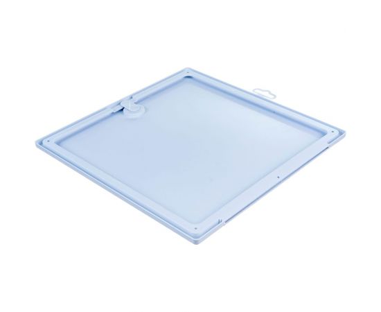 Ревизионная люк-дверца ERA ЛТ3030П накладная, с ручкой-задвижкой АБС 300x300 88-325 – изображение 3