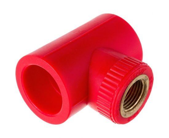 Противопожарный тройник с внутренней резьбой Blue Ocean Fire-S-B1 32х1/2 красный PPRF/ITT(R)-32х1/2" – изображение 3