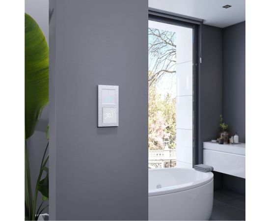 Сенсорный терморегулятор для теплого пола WERKEL Wi-Fi белый W1151201 a056497 – изображение 4