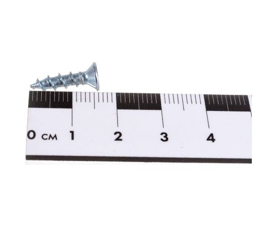 Оконный саморез КВАДРА острый, 4.1x16, белый цинк, фурнитурный, кор. 1000 шт. 411613001001 – изображение 4