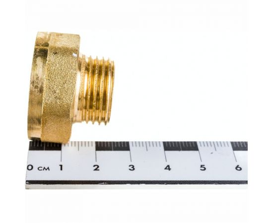 Переходник LEXLINE 3/4-1/2 вн/нар., латунь, 20-15 Украина 511766 – изображение 5