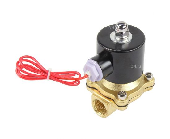 Электромагнитный клапан DN.ru VS2W-100E-NC Ду15 Ру10 латунь резьба 1/2 НЗ EPDM 220B D130-01248 – изображение 6