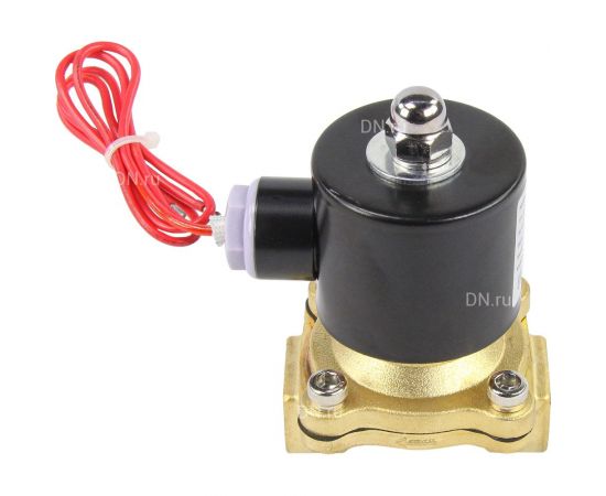 Электромагнитный клапан DN.ru VS2W-100E-NC Ду15 Ру10 латунь резьба 1/2 НЗ EPDM 220B D130-01248 – изображение 7