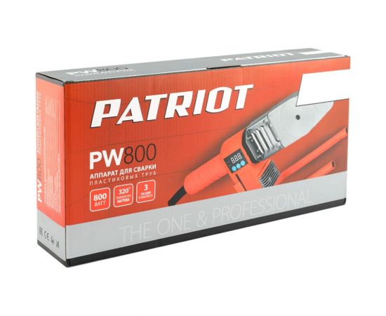 Аппарат для сварки пластиковых труб PATRIOT PW 800 170302015 – изображение 9