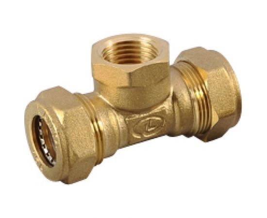 Тройник Lavita труба-вн. резьба-труба T/S 32х1х32 