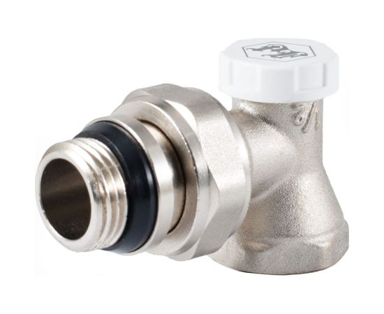 Настроечный клапан радиатора PROFACTOR угловой с уплотнением 1/2 PF RVA 378UR 