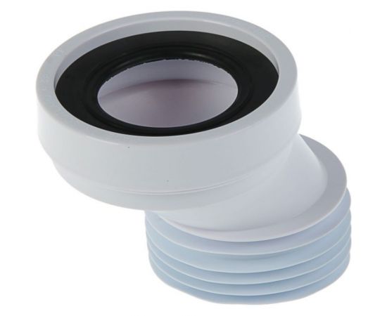 Фановая Труба McAlpine L125 мм, с манжетом и 40 мм смещением, MRWC5 