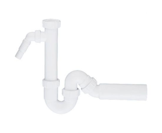 Сифон McAlpine без выпуска d40-40/50 P/S-образный, с носиком MRSK4A 