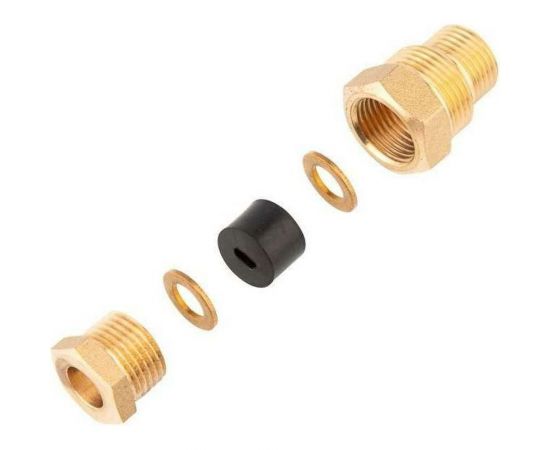 Сальник для ввода кабеля в трубу PROCONNECT с двойной резьбой 1/2 и 3/4 51-0610-2 