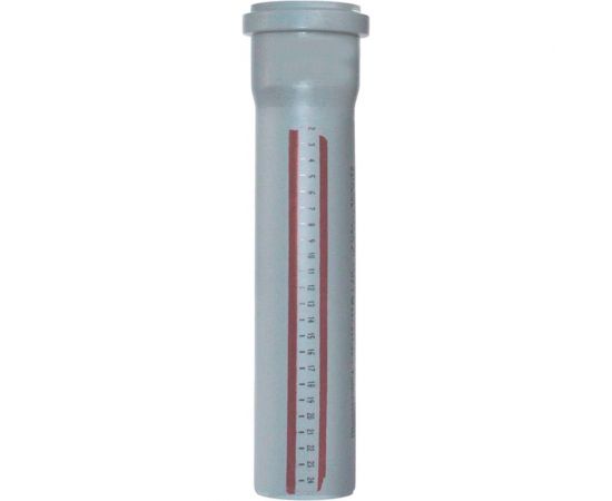 Труба однораструбная канализационная HTEM 110х2000 Ostendorf 115060 