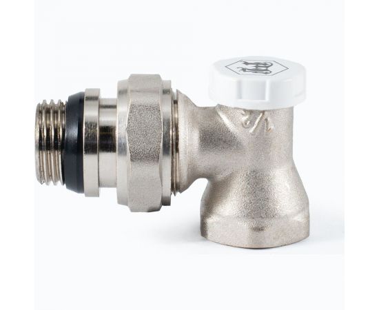 Настроечный клапан радиатора PROFACTOR угловой с уплотнением 1/2 PF RVA 378UR – изображение 2