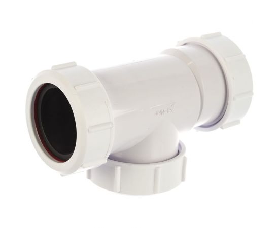 Обратный клапан McAlpine D=40х40 мм, компрессионное соединение T28M-NRV-40 – изображение 2