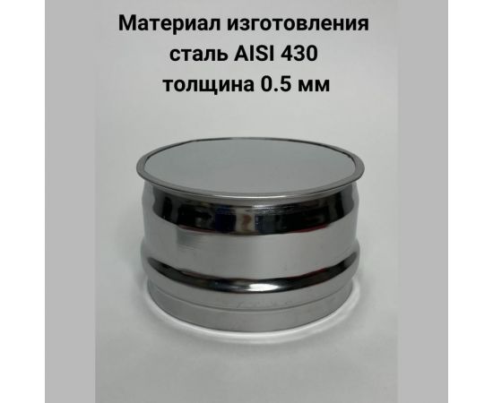 Глухая заглушка Прок наружная, диаметр 110 ПР010840 – изображение 3