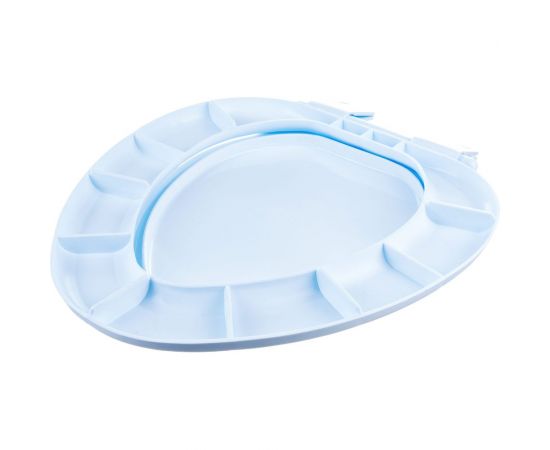 Сиденье для унитаза VIRPLAST взрослое, белое 28337 – изображение 3