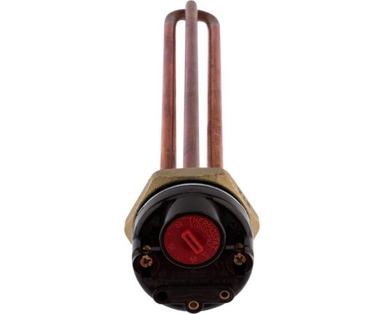 ТЭН для водонагревателя REXANT RDT 2.5 кВт, резьбовой фланец 42 мм, термостат 15A 70-0352 – изображение 3