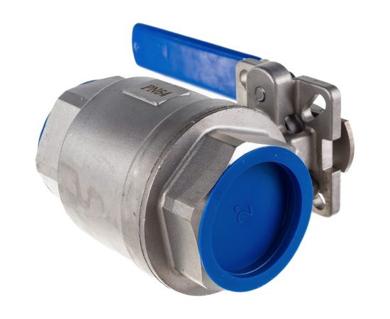 Кран DN.ru КШМП.316.230-ISO Ду50 Ру63 SS316 резьбовой с ISO фланцем D160-05356 – изображение 4