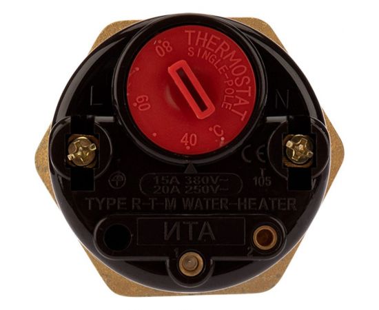 ТЭН для водонагревателя REXANT RDT 2 кВт, резьбовой фланец 42 мм, термостат 15A 70-0451 – изображение 4