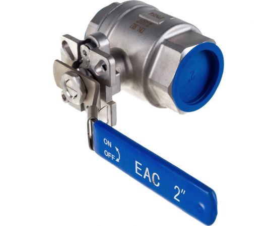 Кран DN.ru КШМП.316.230-ISO Ду50 Ру63 SS316 резьбовой с ISO фланцем D160-05356 – изображение 5