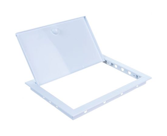 Ревизионная люк-дверца ERA Л2030Р218x318, с фланцем, 196x296, с ручкой АБС 88-1048 – изображение 6