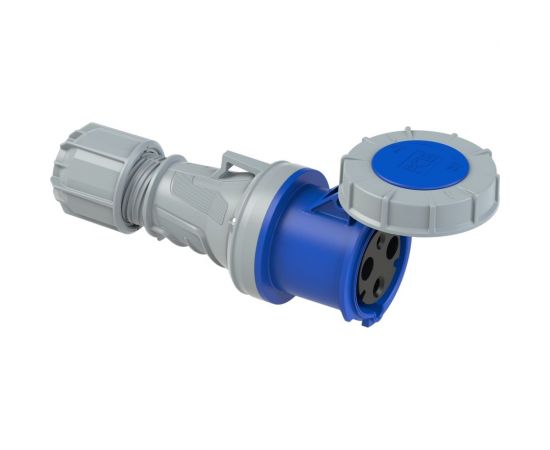 Кабельная розетка PCE 63А 230V 1P+N+E IP67 233-6 
