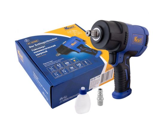 Пневматический ударный гайковерт KRAFT KT 707008 