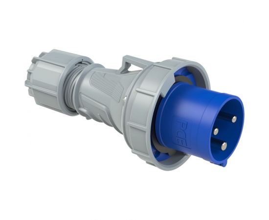 Кабельная вилка PCE 63А 220V 1P+N+E IP67 033-6 