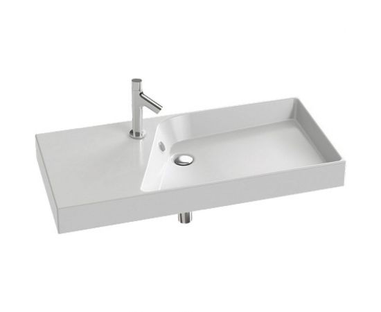 JACOB DELAFON RYTHMIK EXN112-Z-00 Подвесная раковина-столешница, , 100х46 00000037234 