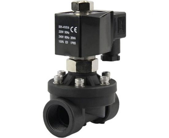 Электромагнитный клапан DN.ru соленоидный, двухходовый vs2w-503e-nc ду25 ру7 катушка 220b D130-01443 