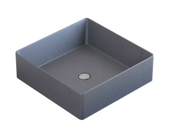 Накладная раковина uperwood Square бетон, цвет графит 291020211 