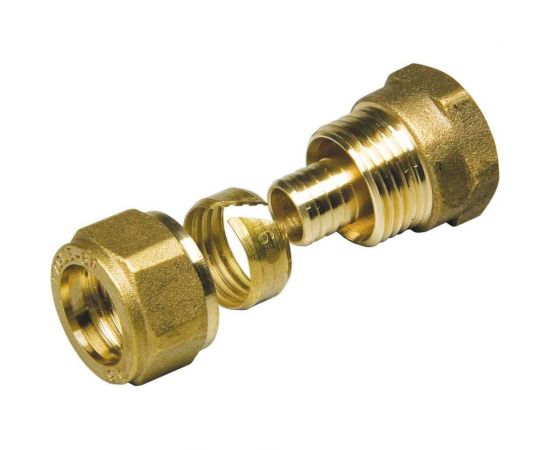 Прямой соединитель BYR PEX В.Р. 1/2" х 20 (2.0) 1102 