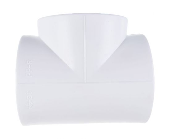 Прямой тройник Blue Ocean полипропиленовый - 90 PPRF/ET(W)-90 