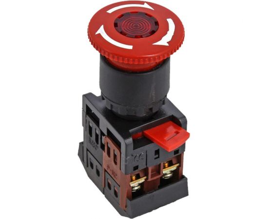 Поворотная кнопка EKF ANE-22 c блокировкой и подстветкой Грибок PROxima NO NC pbn-ane 