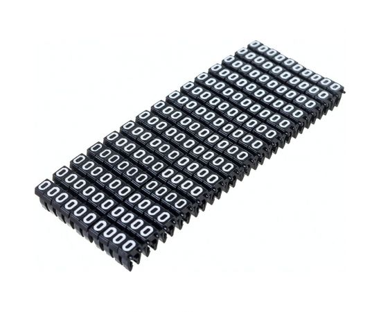 Наборный маркер TDM символ 0, черный ,1,5 мм2, 150 штук SQ0534-0001 