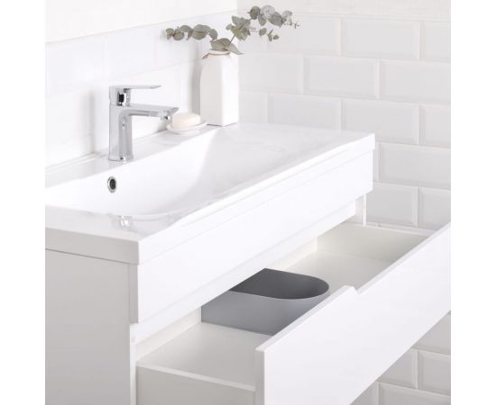 Подвесная тумба с раковиной ИТАНА Александра 100 990х444х551 11455 – изображение 11