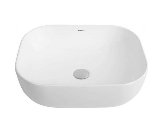 Керамическая раковина Aquanet LAKE-1 накладная, 500х395х145 00211286 – изображение 2