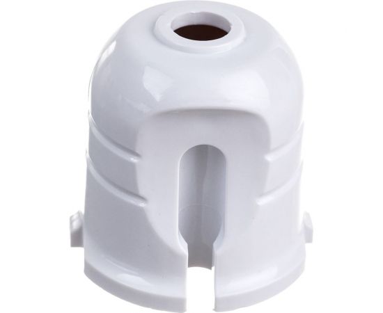 Кабельная розетка TDM без заземления, белая с красной вставкой, 10А, 250B SQ1806-0213 – изображение 2