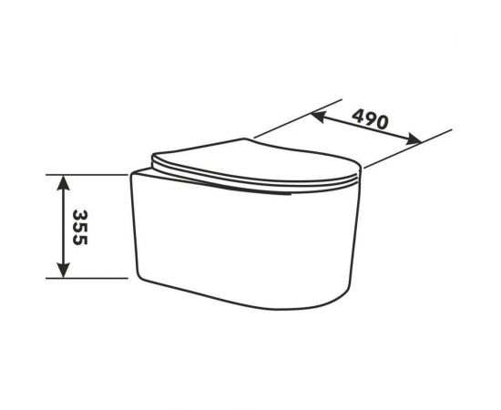 Подвесной унитаз AV Engineering ART AVWHR204 – изображение 2