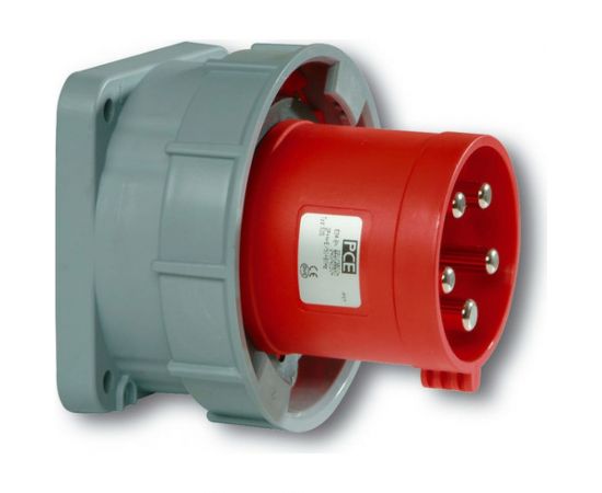 Встраиваемая вилка PCE 63А 400V 3P+N+E IP67 635-6 – изображение 2
