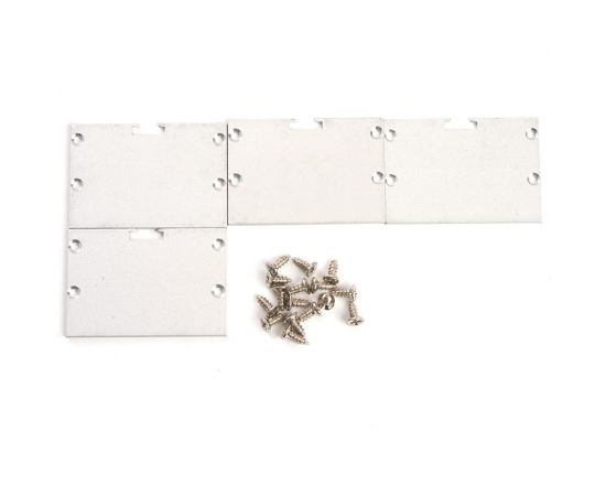 Заглушка без отверстия для профиля CAB257 FERON LD350 (комплект 4шт) 48225 – изображение 2