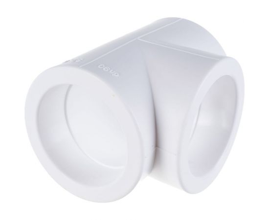 Прямой тройник Blue Ocean полипропиленовый - 90 PPRF/ET(W)-90 – изображение 3