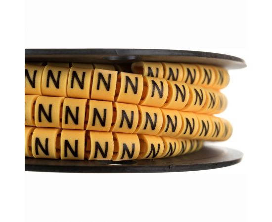 Маркер МК3 - 6мм символ N 350шт/ролл TDM SQ0511-0060 – изображение 3