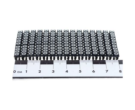 Наборный маркер TDM символ 0, черный ,1,5 мм2, 150 штук SQ0534-0001 – изображение 3