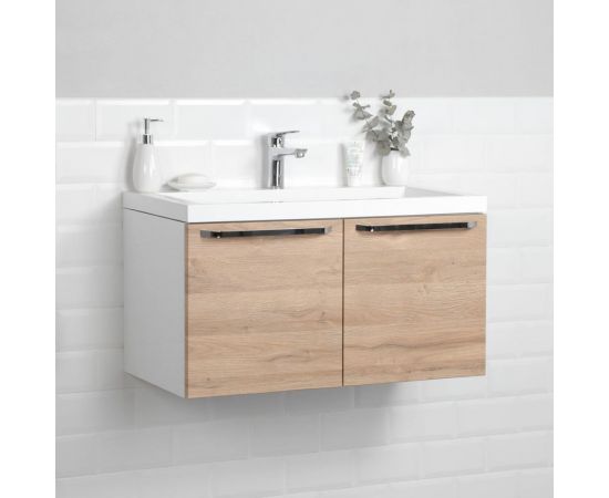 Тумба с раковиной ИТАНА Nature 80 4627189088085 – изображение 3