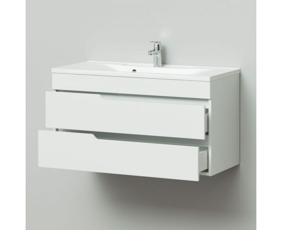 Подвесная тумба с раковиной ИТАНА Александра 100 990х444х551 11455 – изображение 3