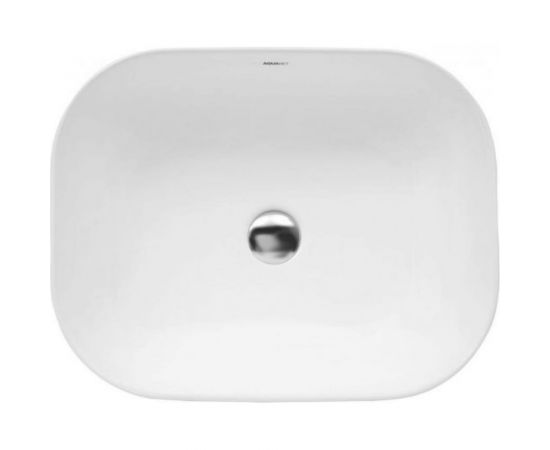 Керамическая раковина Aquanet LAKE-1 накладная, 500х395х145 00211286 – изображение 3