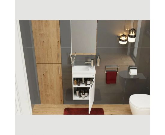 Подвесная тумба с раковиной Onika КОМО 40.01 104005 – изображение 5