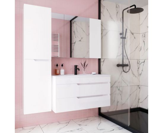 Подвесная тумба с раковиной ИТАНА Александра 100 990х444х551 11455 – изображение 6